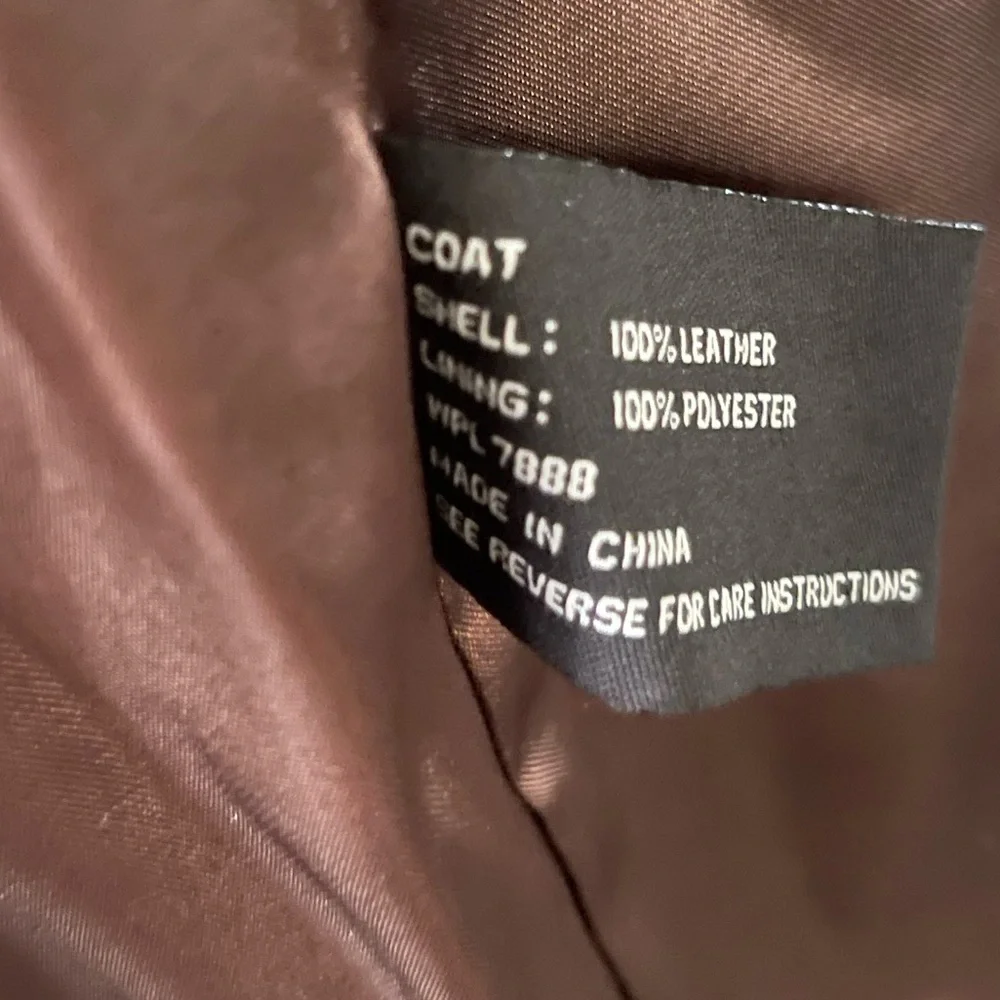 Anne Klein Leather Jacket with removable Faux Fir lining NWT - Picture 7 of 9